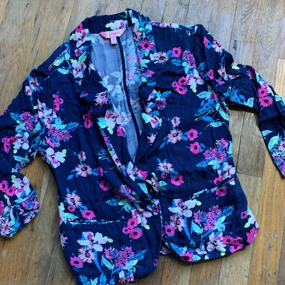Candie's Jackets & Blazers - Candies jacket blazer floral mid sleeve medium